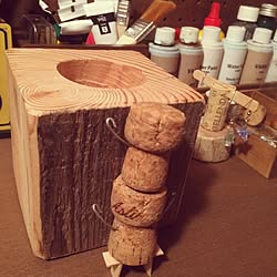 ベッド周り/コルク劇場/ハンドメイド/ぼっくり部/心配性部...などのインテリア実例 - 2016-10-08 18:32:27