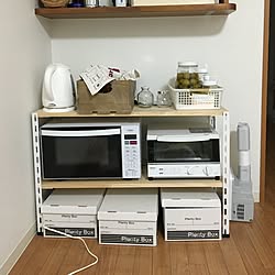 棚/ホームセンター大好き♡/賃貸でも楽しく♪/賃貸DIY/ナチュラルも男前も好き...などのインテリア実例 - 2016-06-11 23:12:57