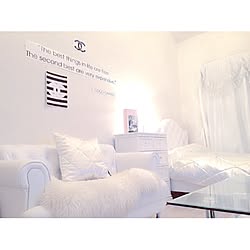部屋全体/海外インテリアに憧れて♡/シャネル/CHANEL/モノトーン...などのインテリア実例 - 2017-04-18 21:51:19