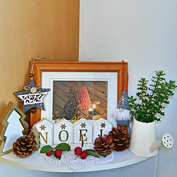 クリスマス/RC の出会いに感謝!/ありがとう❤/緑や花のある暮らし/ニトリのクリスマス小物...などのインテリア実例 - 2017-12-18 19:13:00