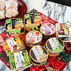 キッチン/頂き物/三鷹 小ざさ もなか/甘いもの詰め合わせ/お歳暮...などのインテリア実例 - 2018-12-18 08:11:58