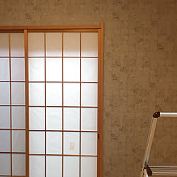 壁紙屋本舗 壁紙 Diy 押入れ 扉 リメイク 障子 プラダン 障子枠リメイク などのインテリア実例 06 06 18 31 47 Roomclip ルームクリップ