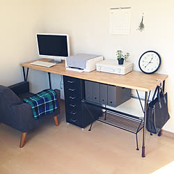 Ikea アイアン脚のインテリア実例 Roomclip ルームクリップ