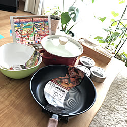 モンステラ/コメントお気遣いなく♡/ニトリ/便利グッズ/賃貸 1LDK...などのインテリア実例 - 2020-05-27 12:48:42