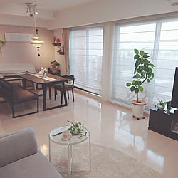 部屋全体/マンション暮らし/子供と暮らす家/犬のいる暮らし/観葉植物...などのインテリア実例 - 2019-10-16 11:03:36