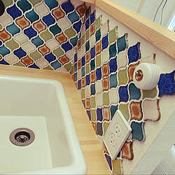 コンセントカバー コンセントプレート 洗面所 Diy セルフリフォーム などのインテリア実例 21 05 22 10 23 18 Roomclip ルームクリップ