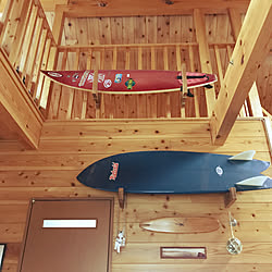 サーフボード収納のインテリア実例 Roomclip ルームクリップ