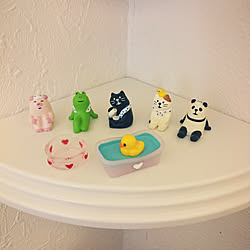 棚 The 文具 ミニチュアマスコット ダイソー ミニチュア 文具のインテリア実例 18 05 02 11 16 49 Roomclip ルームクリップ