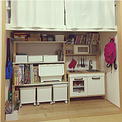 ダイソー 押し入れこどもスペースのインテリア実例 Roomclip ルームクリップ