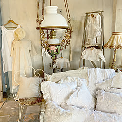 オイルランプ/アンティークランプ/shabbby chic/HOME DECOR/フレンチデコタイル...などのインテリア実例 - 2019-11-30 07:33:58