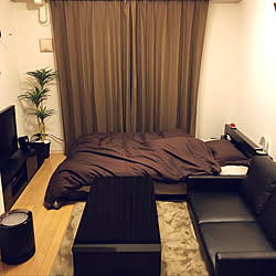 一人暮らし ホテル風のインテリア レイアウト実例 Roomclip ルームクリップ