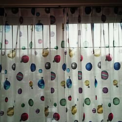 カーテン カインズホーム ディズニーのインテリア実例 18 02 05 10 40 Roomclip ルームクリップ