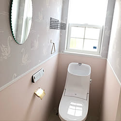 スワン柄 スワン ローラアシュレイ壁紙 ローラアシュレイの壁紙 ローラアシュレイ などのインテリア実例 17 10 04 12 37 49 Roomclip ルームクリップ