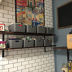 ヴィンテージ風壁紙のインテリア実例 Roomclip ルームクリップ ヴィンテージ風壁紙のインテリア実例 Roomclip ルームクリップ