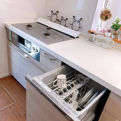 ステディア クリナップ ありのままの食洗機 パナソニック 深型 食洗機 などのインテリア実例 19 10 15 13 52 Roomclip ルームクリップ