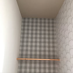 チェック壁紙のインテリア実例 Roomclip ルームクリップ チェック壁紙のインテリア実例 Roomclip ルームクリップ