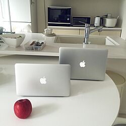 キッチン/MacBook Air/りんご/Appleのインテリア実例 - 2015-12-28 13:35:56