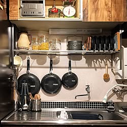 団地 台所道具のインテリア レイアウト実例 Roomclip ルームクリップ