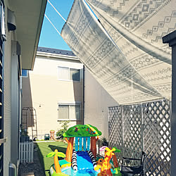 カインズホーム サンシェードのインテリア実例 Roomclip ルームクリップ