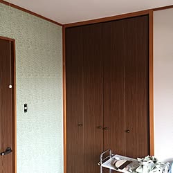 壁/天井/リリカラ壁紙/築20年以上/壁紙/中古住宅...などのインテリア実例 - 2016-08-12 14:54:54
