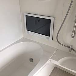 Lixil 浴室テレビのインテリア実例 Roomclip ルームクリップ