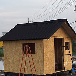 屋根diy 小屋diy 自転車置場 物置小屋 2 4工法 などのインテリア実例 09 05 14 32 30 Roomclip ルームクリップ 屋根diy 小屋diy 自転車置場 物置小屋 2 4工法 などのインテリア実例 09 05 14 32 30 Roomclip ルームクリップ