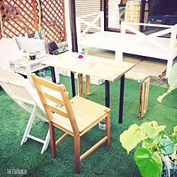 部屋全体/ラティス/IKEA/ウンベラータ/ソファ...などのインテリア実例 - 2017-06-07 12:40:20