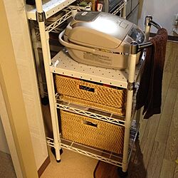 キッチン収納 エレクターのインテリア実例 Roomclip ルームクリップ
