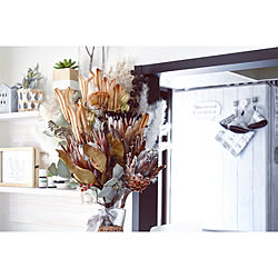 ダイソー花瓶0円のインテリア実例 Roomclip ルームクリップ