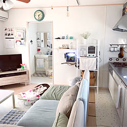 狭い部屋 赤ちゃんのいる暮らしのインテリア実例 Roomclip ルームクリップ