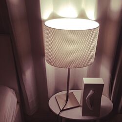 ベッド周り/IKEA/照明/フランフラン/ホテル風のお部屋のインテリア実例 - 2014-04-13 18:31:21