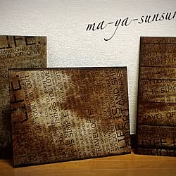 ベッド周り/100均/ハンドメイド/32-Mナチュラル系男前/ダイソー...などのインテリア実例 - 2016-06-04 19:20:21