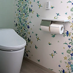 バス トイレ トイレットペーパーホルダー アラウーノ Panasonicのトイレのインテリア実例 18 11 27 22 06 12 Roomclip ルームクリップ