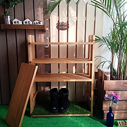 コーナン フェンスdiyのインテリア 手作りの実例 Roomclip ルームクリップ