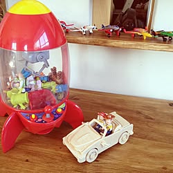 おもちゃコーナーのインテリア実例 Roomclip ルームクリップ