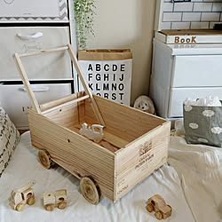 ダイソー 手押し車のインテリア実例 Roomclip ルームクリップ