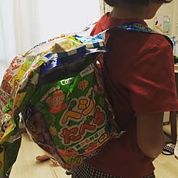 お菓子リュックのインテリア実例 Roomclip ルームクリップ