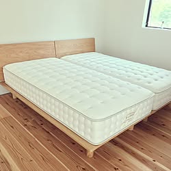 無印良品 シングルベッド2台のインテリア実例 Roomclip ルームクリップ