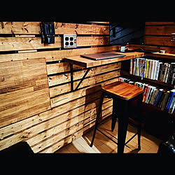 賃貸インテリア/DIY/一人暮らし/板壁/カウンター...などのインテリア実例 - 2020-09-10 20:44:56