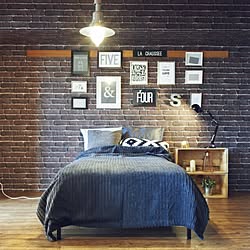 部屋全体/壁紙屋本舗さんの床/DIY/賃貸でも諦めない/団地部...などのインテリア実例 - 2016-02-03 11:34:02