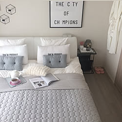 ベッドメイキングのインテリア実例 Roomclip ルームクリップ