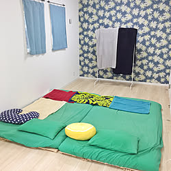 ベッド周り/子どものいる暮らし/安全第一/掃除しやすさ重視/IKEA MULIG...などのインテリア実例 - 2018-06-22 15:41:06