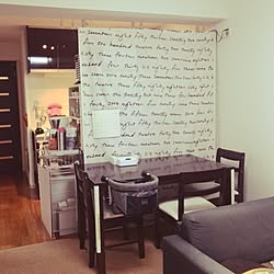 間仕切りに布のインテリア実例 Roomclip ルームクリップ