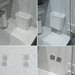 浮かせる収納 体重計収納 100均 バス トイレのインテリア実例 21 03 14 21 40 45 Roomclip ルームクリップ