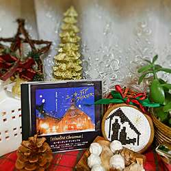 RC の出会いに感謝!/ありがとう❤/クリスマス/Daiso のクリスマス小物/ユーオーディア・クリスマス CD...などのインテリア実例 - 2017-12-13 00:14:13