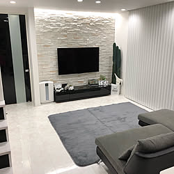 大理石調フローリングのインテリア実例 Roomclip ルームクリップ