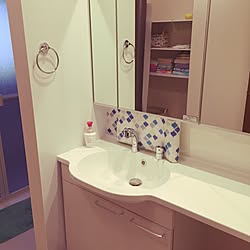 バス トイレ 洗面台収納 Toto 洗面台 ラバトリードレッサーstシリーズ 洗面台周り などのインテリア実例 18 09 17 17 47 47 Roomclip ルームクリップ