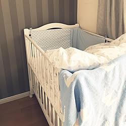 ベッド周り キャノピーハンドメイド Stokke Sleepi Bed ベビーベッド Zarahome などのインテリア実例 17 10 12 10 16 52 Roomclip ルームクリップ