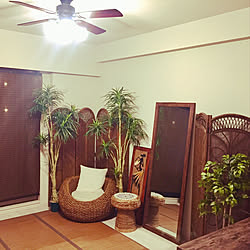 100均 バリ ハワイアンmixが好き のインテリア実例 Roomclip ルームクリップ