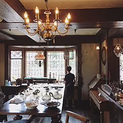 イギリスアンティーク家具のインテリア実例 Roomclip ルームクリップ